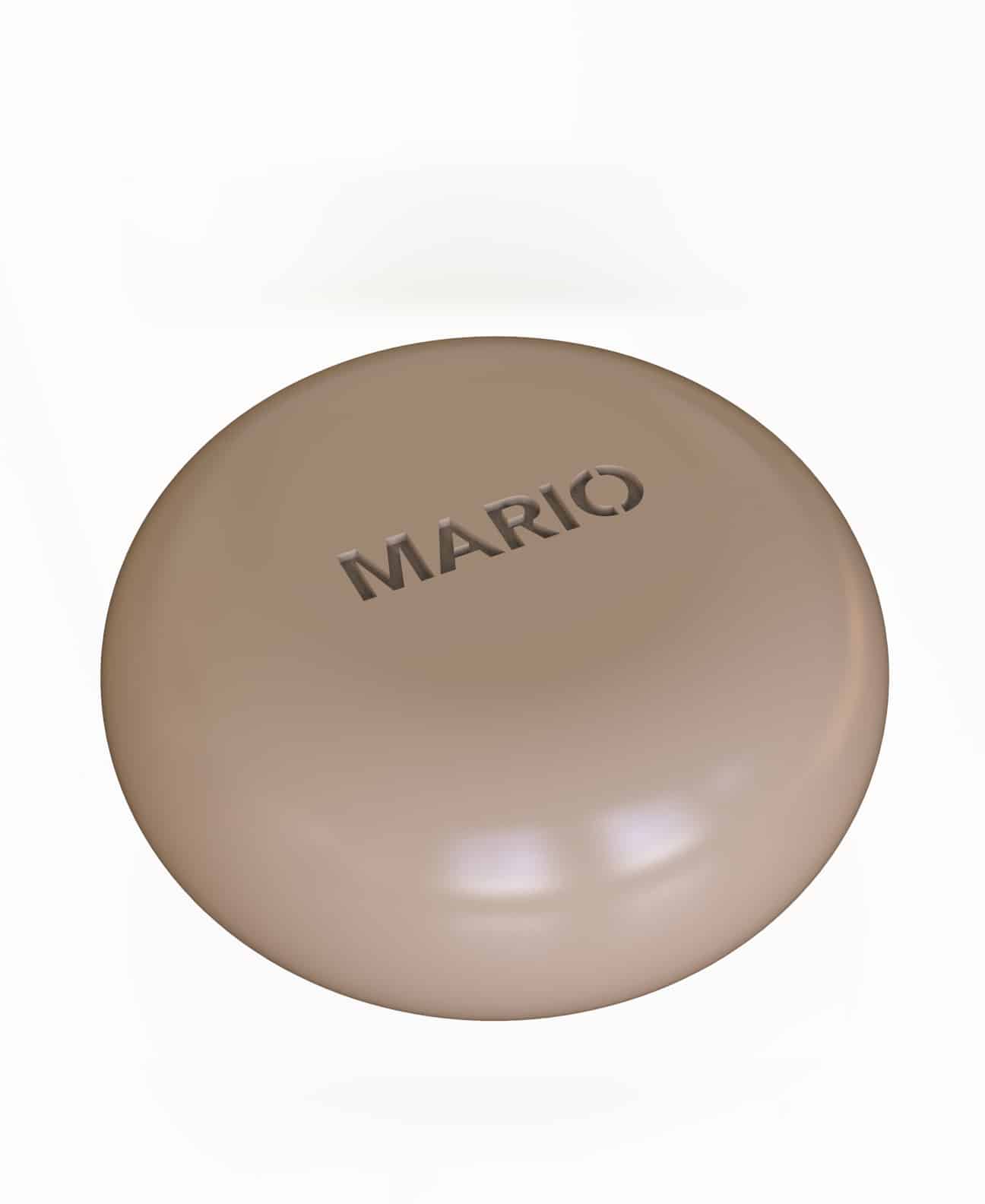 Eggshell painted ceramic lighting finish