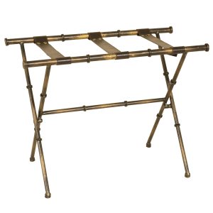 Style LR-110AG Antique Gold Luggage Rack