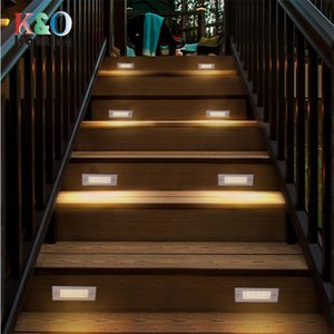 Outdoor Surface Mounted 3W LED Stair Step Light Waterproof Underground Pathway