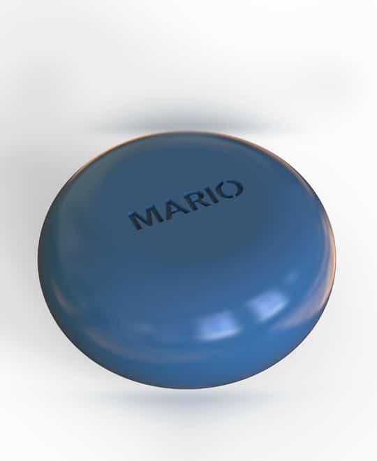 Brilliant Blue satin finish