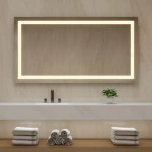 CM8025 hospitality bathroom mirror with light