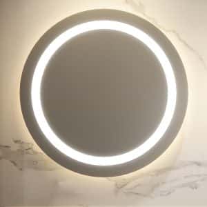 CM8031 frosted glass border LED mirror