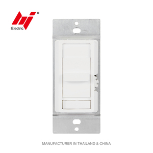 Dimmer Switch Single Pole or 3-Way Light Dimmer Wall Switch for 200W Dimmable Led Dimmer Switch 300W Incandescent