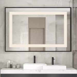 CM8036 backlit LED vanity mirror for hospitality