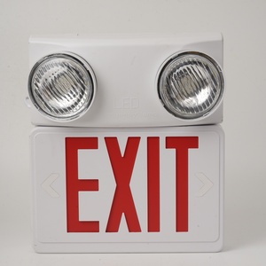 Fire Emergency Light Rechargeable LED Indoor IP30 Li-Ion Battery Integrated Safety Exit Lights