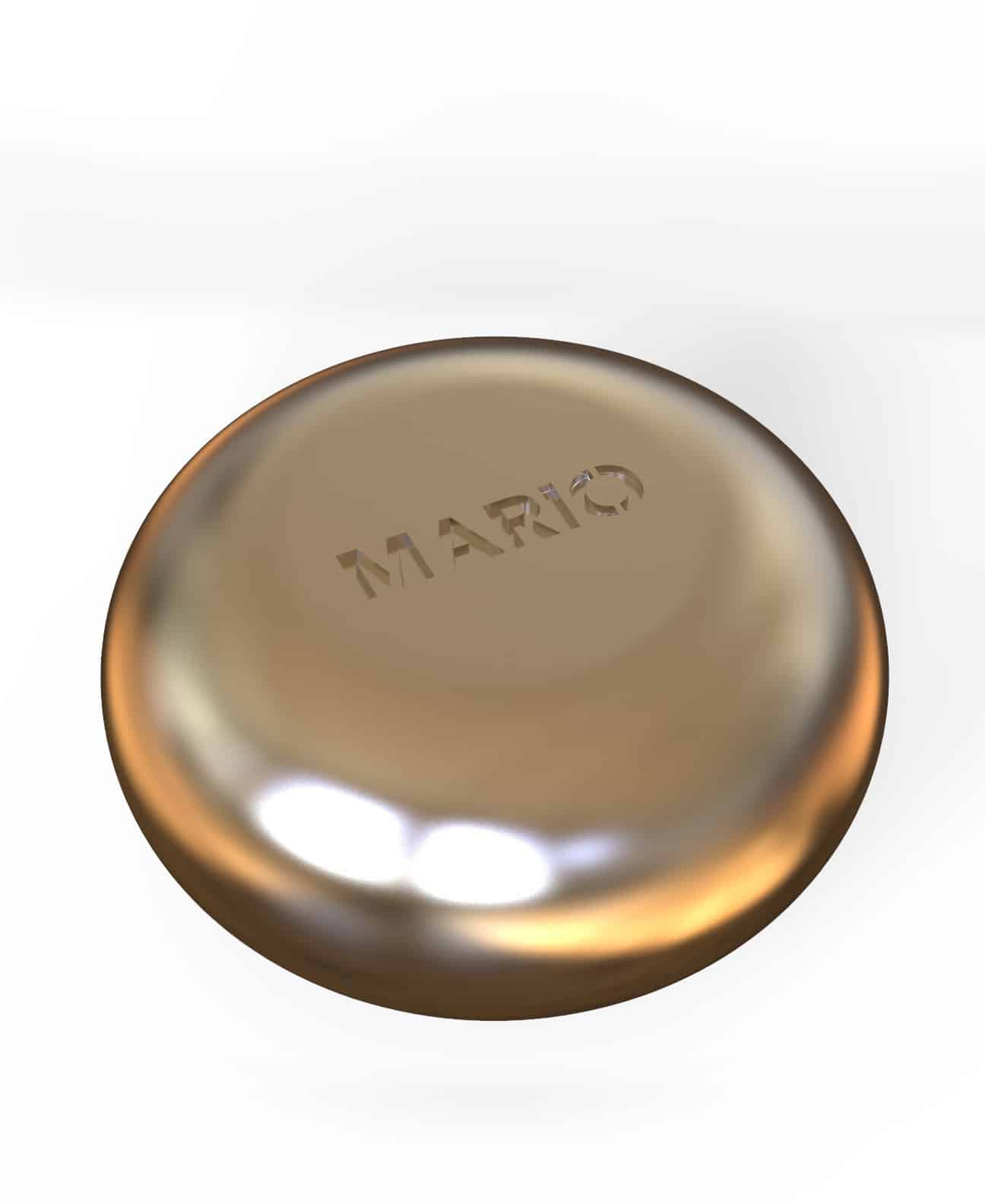 Satin Nickel Plated metal finish