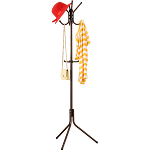 Foldable Free Standing Metal Coat Rack
