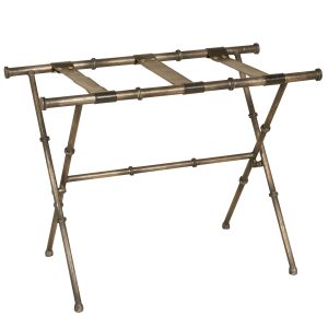 Style LR-110AS Antique Silver Luggage Rack