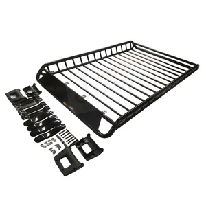 A3 Steel Universal Car Roof Luggage Basket Rack