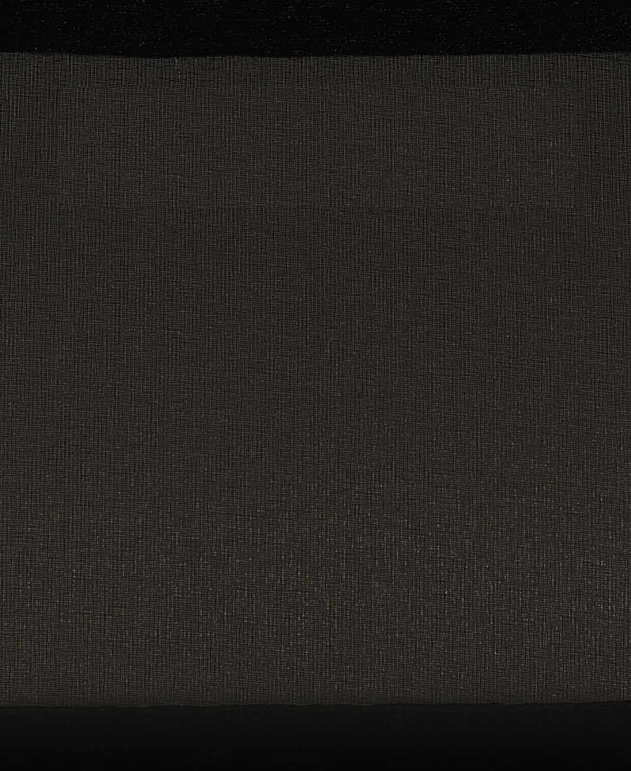 Black Organza shade fabric