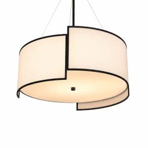 Style CC8547 Custom Wood Veneer Pendant Fixture