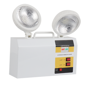 Dual Head LED Emergency Light 2x3W | Rechargeable Backup Lighting With 3 Hours Runtime