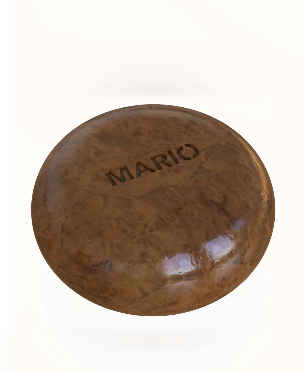 Faux Burl wood grain finish