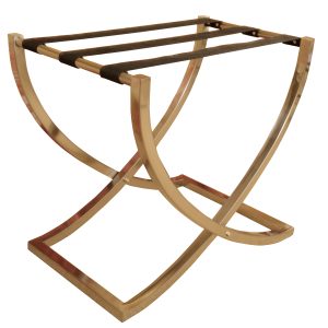 Style LR-113 Hospitality Wooden Luggage Holder