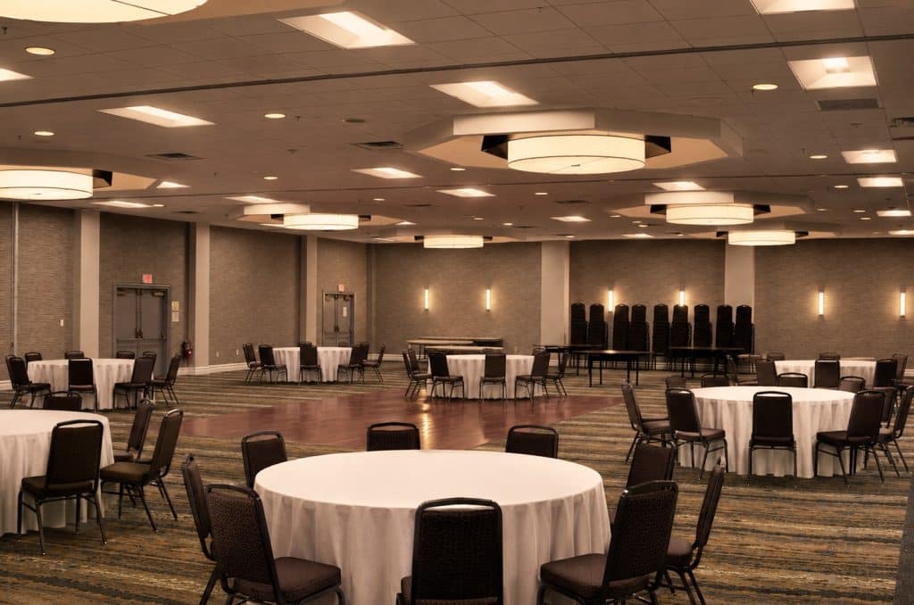 Holiday Inn Arena Hotel Custom Ballroom Lighting Project