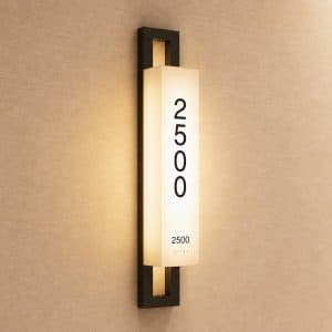 Style CS8501 Corridor Lighted Room Sign