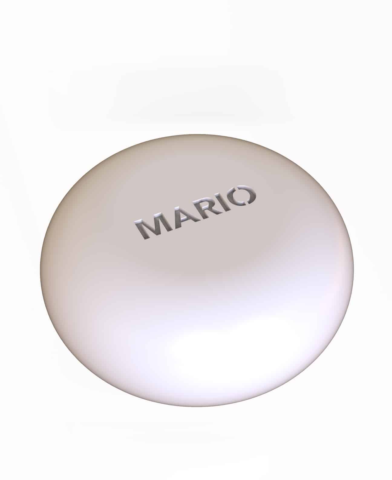 Tech White ceramic finish for hospitality lamps